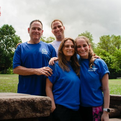 Mitch Garfinkel and family